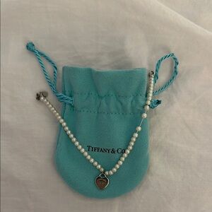 Tiffany pearl bracelet